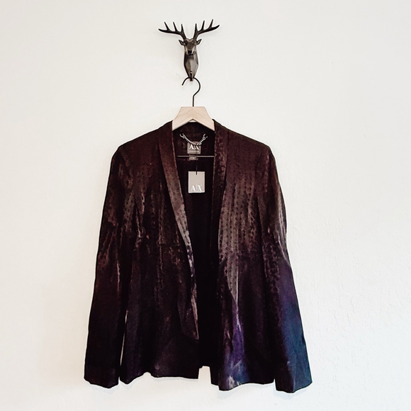 A|X Armani Exchange Jackets & Blazers - A|X Armani Exchange Women's Black Blazer Jacket Size Medium NWT